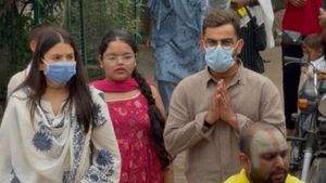 Barefoot Through the Mud: Virat Kohli and Anushka Sharma Return to Vrindavan