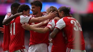 Havertz, Calafiori, Odegaard on Target as Arsenal blow away Man City in Community Shield