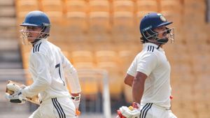 Duleep Trophy Final: East Zone torments South; Kishan, Easwaran and Batters put massive total on Day 1