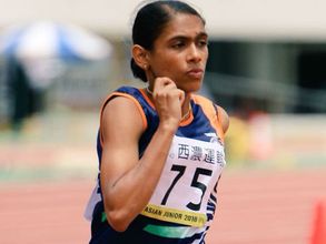 ഏഷ്യന്‍ ജൂനിയര്‍ അത്‌ലറ്റിക് മീറ്റില്‍ ഇന്ത്യയുടെ മലയാളി താരം ജിസ്‌നയ്ക്ക് സ്വര്‍ണം