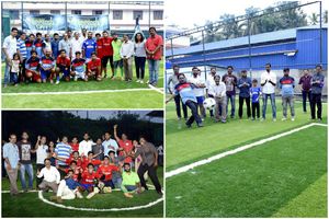 ലോകകപ്പ് ഫീവര്‍; കോഴിക്കോടിന് ആവേശമായി ലെജന്‍ഡ്‌സ് കപ്പ് പോരാട്ടം