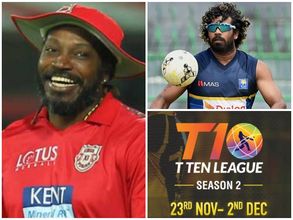ഷാര്‍ജയില്‍ ക്രിക്കറ്റ് വിരുന്ന്, ടി20യെ കടത്തിവെട്ടും, ഇത് ടി10!! ഗെയ്ല്‍, റാഷിദ്.. കേരളത്തിനും ടീം