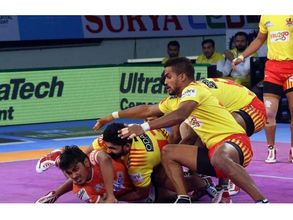 പ്രോ കബഡി ലീഗ്; ഗുജറാത്തിനും തെലുഗ് ടൈറ്റന്‍സിനും വിജയം