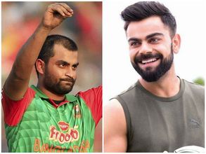 കോലി മനുഷ്യനല്ല, ചില സമയങ്ങളില്‍ മറ്റെന്തോ? ഇന്ത്യന്‍ ക്യാപ്റ്റനെക്കുറിച്ച് തമീം ഇഖ്ബാല്‍ പറഞ്ഞത്...