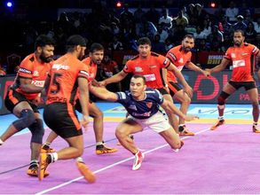പ്രോ കബഡി ലീഗ്; രണ്ടുകളികളിലും ത്രസിപ്പിക്കുന്ന സമനില