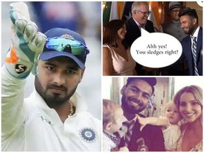 പന്താണ് താരം... ഓസീസ് പ്രധാനമന്ത്രിക്കും പ്രിയങ്കരന്‍!! പന്തിനോട് പ്രധാനമന്ത്രിയുടെ ചോദ്യം വൈറല്‍
