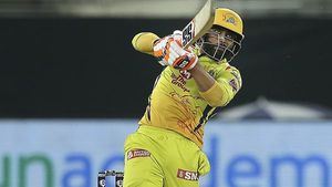 IPL 2020: 'എവിടെപ്പോയാലും രാജകീയം തന്നെ', രവീന്ദ്ര ജഡേജയെ അഭിനന്ദിച്ച് രാജസ്ഥാന്‍ റോയല്‍സ്