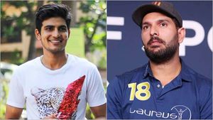 പോക്കറ്റില്‍ കൈയിട്ട് നില്‍ക്കുന്ന ചിത്രം പങ്കുവെച്ച് ശുബ്മാന്‍ ഗില്‍; ട്രോളി യുവരാജ് സിങ്