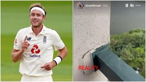 IND vs ENG: 'ബാല്‍ക്കണിയിലെ മരണക്കെണി' - ചിത്രങ്ങള്‍ പങ്കുവെച്ച് സ്റ്റുവര്‍ട്ട് ബ്രോഡ്