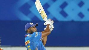 IPL 2021: ഒന്നൊന്നര സിക്‌സര്‍! മാക്‌സ്വെല്ലിന്റെ കസേര തെറിച്ചു- ഇനി പൊള്ളാര്‍ഡ് ഒന്നാമന്‍