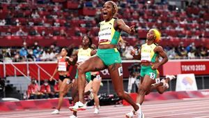 Olympics 2021: അതിവേഗ ഓട്ടക്കാരിയായി എലെയ്ന്‍ തോംസണ്‍, ജമൈക്ക തൂത്തുവാരി