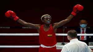 olympics 2021: ചരിത്രമെഴുതി ഘാന ബോക്‌സര്‍, 29 വര്‍ഷത്തിന് ശേഷം ഒളിമ്പിക്‌സ് മെഡല്‍ ഉറപ്പിച്ചു