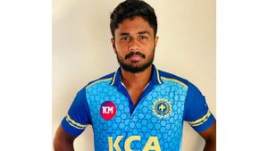 മുഷ്താഖ് അലി: സഞ്ജുവിന്റെ ഫിഫ്റ്റിക്കു രക്ഷിക്കാനായില്ല, കേരളത്തിന് വന്‍ തോല്‍വി
