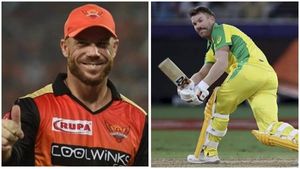 T20 World Cup 2021: 'വാര്‍ണര്‍ ഷോ', ഹൈദരാബാദിനേറ്റ അടി, പരിഹാസ ട്വീറ്റുമായി വാര്‍ണറിന്റെ ഭാര്യ