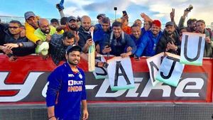 IND vs ZIM: വിദേശത്തു പോലും ചേട്ടാ, ചേട്ടാ ആര്‍പ്പുവിളി; പ്രതികരിച്ച് സഞ്ജു