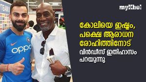 'കോലി ക്യാപ്റ്റനായിരുന്നപ്പോഴേ ഞാന്‍ രോഹിത് ഫാന്‍', ഹിറ്റ്മാനെ വാഴ്ത്തി റിച്ചാര്‍ഡ്‌സ്