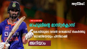 IND vs AUS ODI: അമ്പമ്പോ രാഹുല്‍, കോലിയേയും ധോണിയേയും പിന്നിലാക്കി! വമ്പന്‍ റെക്കോഡ്