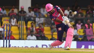 IPL 2023: തീപ്പൊരിയായി സഞ്ജു, ആളിക്കത്തി ഹെറ്റ്‌മെയര്‍; ജിടിയെ തകര്‍ത്ത് റോയല്‍സ്