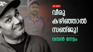 IPL 2023: അമ്പമ്പോ, വീരുവിന്റെ തൊട്ടുപിന്നില്‍ സഞ്ജു! ഇതു താന്‍ടാ ക്യാപ്റ്റന്‍