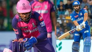 IPL 2023: രോഹിത് ഫാന്‍സ് കരച്ചില്‍ നിര്‍ത്തൂ.. സഞ്ജുവിന് പങ്കില്ല, അത് ബൗള്‍ഡ് തന്നെ! വീഡിയോ