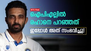 WTC Final: ഐപിഎല്ലിനിടെ രഹാനെ പറഞ്ഞു, ഇപ്പോള്‍ അത് സംഭവിച്ചിരിക്കുന്നു! വീഡിയോ വൈറല്‍