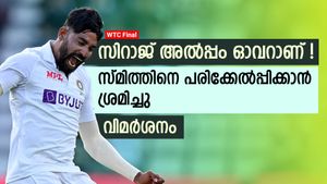 WTC Final: സിറാജ് അല്‍പ്പം ഒതുങ്ങണം, സ്മിത്തിനെതിരേ കാട്ടിയത് 'ചീപ്പ് ഷോ'- വിമര്‍ശനം
