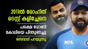 കോലിക്ക് മുമ്പ് രോഹിത് വളര്‍ന്നേനെ, പക്ഷെ ധോണി തടുത്തു! വെളിപ്പെടുത്തി സെവാഗ്