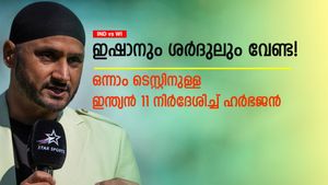 IND vs WI Test: ഇഷാന്‍ വേണ്ട, അവന്‍ അരങ്ങേറണം! ഇന്ത്യയുടെ പ്ലേയിങ് 11 തിരഞ്ഞെടുത്ത് ഹര്‍ഭജന്‍