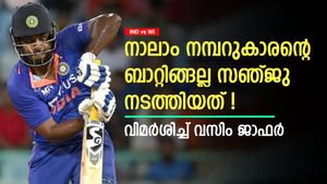 IND vs WI: സഞ്ജുവിന്റേത് മികച്ച ഇന്നിങ്‌സല്ല! ഒരു കാര്യം ശ്രദ്ധിക്കണം- ചൂണ്ടിക്കാട്ടി വസിം ജാഫര്‍