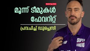 World Cup 2023: ഇംഗ്ലണ്ട് നേടില്ല! കപ്പ് ഇവരിലൊള്‍ക്ക്, പ്രവചിച്ച് ഡുപ്ലെസി; ഒരു സര്‍പ്രൈസ് ടീം