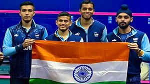  Asian Games 2023: പാകിസ്താനെ മുട്ടുകുത്തിച്ചു, സ്‌ക്വാഷില്‍ ഇന്ത്യക്ക് ചരിത്ര സ്വര്‍ണ്ണം! അഭിമാനം