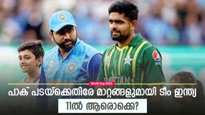 World Cup 2023: ഗില്ലിനെ കാത്ത് ടീം ഇന്ത്യ, കളിച്ചാല്‍ 2 മാറ്റം | പാക് പടയ്‌ക്കെതിരേ ഇന്ത്യന്‍ 11