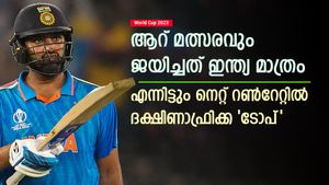 World Cup 2023: ആറിലും ജയിച്ചു, എന്നിട്ടും ഇന്ത്യ നെറ്റ് റണ്‍റേറ്റില്‍ തലപ്പത്തല്ല! കാരണമിതാണ്