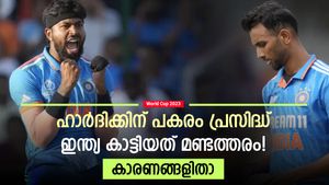 World Cup 2023: ഹാര്‍ദിക്കിന് പകരം പ്രസിദ്ധ്, ഇന്ത്യയുടേത് തെറ്റായ തീരുമാനം! സെമിയില്‍ പണികിട്ടും