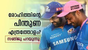 മുംബൈയ്‌ക്കെതിരേ നീ ഒരുപാട് സിക്‌സടിച്ചു! രോഹിത് പറഞ്ഞത് ഇങ്ങനെ, വെളിപ്പെടുത്തി സഞ്ജു