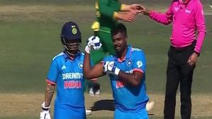 IND vs SA: നീ മസില് കണ്ടോഡാ..., വൈറല്‍ ആഘോഷത്തിന് പിന്നിലെന്ത്? സഞ്ജു പറയുന്നു