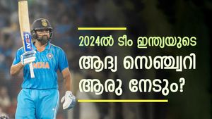 ഒരു വര്‍ഷത്തെ ആദ്യ ഇന്ത്യന്‍ സെഞ്ച്വറി, രോഹിത്താണ് കിങ്, പക്ഷെ സേഫല്ല! തൊട്ടരികെ കോലി