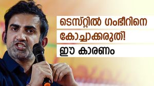 12, 22; ഗംഭീര്‍ ഇത്ര ദുരന്തമോ? ടെസ്റ്റ് കോച്ചായാല്‍ പണിയുറപ്പ്! ഓസീസിലും ഇംഗ്ലണ്ടിലും മുട്ടിടിക്കും