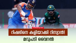 T20 World Cup 2024: ഷോട്ടൊന്നും കൊള്ളുന്നില്ലേ? റിഷഭിനെ ട്രോളി റിസ്വാന്‍, മാസ് മറുപടി!