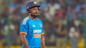 T20 World Cup 2024: സഞ്ജു ഔട്ടല്ല? അംപയര്‍ക്കു പിഴച്ചു! ഡിആര്‍എസ് രക്ഷിച്ചേനെ, നിര്‍ഭാഗ്യം