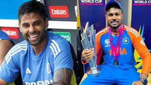 T20 World Cup 2024: സൂര്യ, നിങ്ങളാണ് ഹീറോ! സഞ്ജുവിനോടു ചെയ്തത് കണ്ടോ? വീഡിയോ