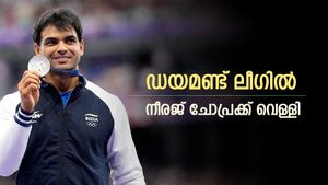  സീസണിലെ മികച്ച ത്രോ, എന്നിട്ടും ഡയമണ്ട് ലീഗില്‍ നീരജിന് വെള്ളി; ഒന്നാമത് പാക് താരമല്ല