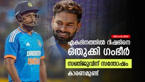 IND vs SL: ഏകദിനത്തില്‍ റിഷഭ് രണ്ടാമന്‍, ഗംഭീറിന്റെ നീക്കത്തില്‍ സഞ്ജു ഹാപ്പി! കാരണമിതാണ്