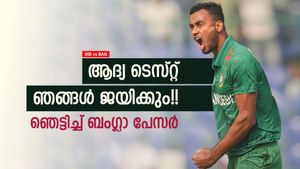 IND vs BAN: പടയൊരുക്കം തുടങ്ങി ബംഗ്ലാ ടീം, ആദ്യ ടെസ്റ്റ് ഞങ്ങള്‍ക്ക്! കാരണം പറഞ്ഞ് പേസര്‍