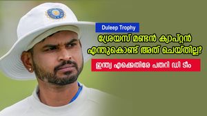 Duleep Trophy: ശ്രേയസിന് കളിക്കാന്‍ താല്‍പര്യമില്ലേ? സഞ്ജുവിനെ ക്യാപ്റ്റനാക്കൂ! ഡി ടീം തകര്‍ന്നു