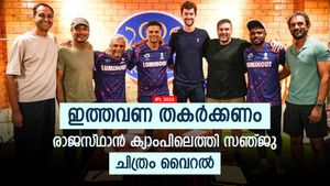 IPL 2025: സഞ്ജുവിന് പരിക്ക്, ചികിത്സക്ക് മുമ്പ് ദ്രാവിഡിനെ കണ്ടു! ദക്ഷിണാഫ്രിക്കയില്‍ കളിക്കില്ലേ?