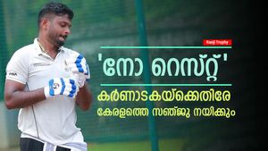 Ranji Trophy: വിശ്രമം എടുക്കുന്നില്ല, രഞ്ജി ട്രോഫി കളിക്കാന്‍ സഞ്ജു; ക്യാപ്റ്റന്‍ സ്ഥാനവും കിട്ടി