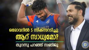 6ല്‍ ആറും സിക്‌സ്, ഇന്ത്യക്കാരില്‍ യുവി മാത്രം, അടുത്തത് സഞ്ജുവോ? വൈറല്‍ മറുപടി