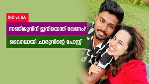 IND vs SA: ഇതാണ് സ്‌നേഹം!! സഞ്ജു മിന്നിച്ചപ്പോള്‍ ചാരുലത പ്രതികരിച്ചത് ഇങ്ങനെ, വൈറല്‍
