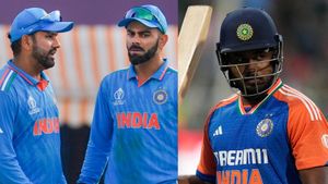 IND vs SA: ധോണിക്കും കോലിക്കും രോഹിത്തിനും മാപ്പില്ല! സഞ്ജുവിനെ ഒതുക്കി; കടന്നാക്രമിച്ച് പിതാവ്